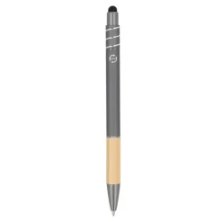 Gift Campaign Penna con dettaglio in bambù e spinner antistress inchiostro blu></noscript> Penne Ecologiche