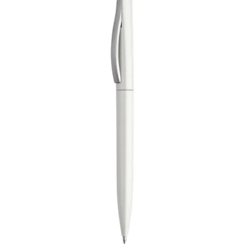Gift Campaign Penna di plastica con finitura metallica inchiostro nero Curveclip> Penne Di Plastica