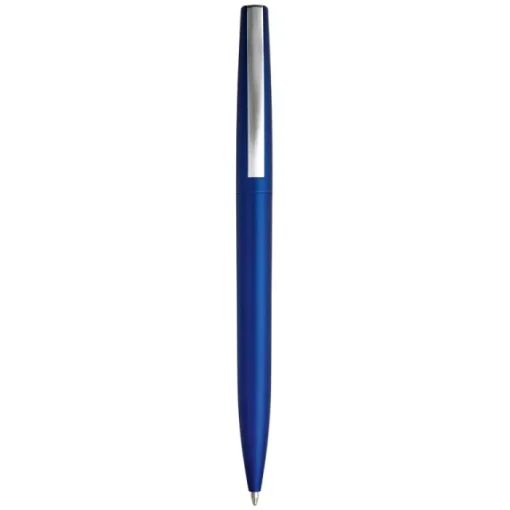 Gift Campaign Penna di plastica con finitura metallica inchiostro nero Curveclip> Penne Di Plastica