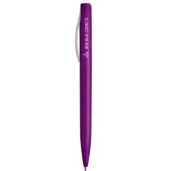 Gift Campaign Penna di plastica con finitura metallica inchiostro nero Curveclip></noscript> Penne Di Plastica