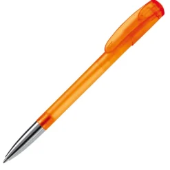 Gift Campaign Penna di plastica trasparente con punta in metallo e inchiostro blu></noscript> Penne Di Plastica