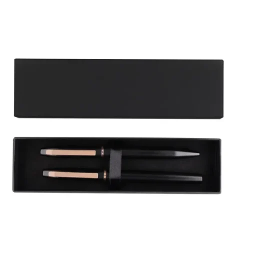 Gift Campaign Penna e roller in alluminio riciclato in astuccio e inchiostro blu> Penne In Metallo