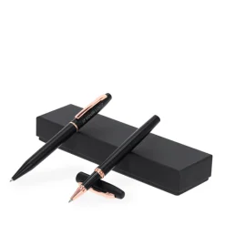 Gift Campaign Penna e roller in alluminio riciclato in astuccio e inchiostro blu></noscript> Penne In Metallo