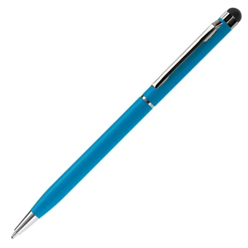 Gift Campaign Penna fine ed elegante in alluminio con gommino touch e inchiostro blu> Penne Touch|Penne In Metallo