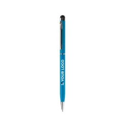 Gift Campaign Penna fine ed elegante in alluminio con gommino touch e inchiostro blu></noscript> Penne Touch|Penne In Metallo