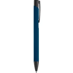 Gift Campaign Penna in alluminio con finitura in gomma colorata e inchiostro blu></noscript> Penne In Metallo