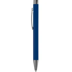 Gift Campaign Penna in alluminio con finitura soft-touch e inchiostro blu><noscript><img width=