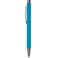 Gift Campaign Penna in alluminio con finitura soft-touch e inchiostro blu><noscript><img width=