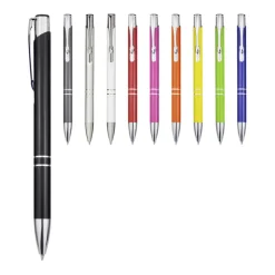 Gift Campaign Penna in alluminio riciclato con finitura laccata inchiostro blu></noscript> Penne Ecologiche|Penne In Metallo