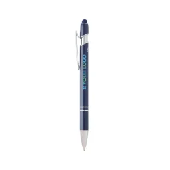 Gift Campaign Penna in alluminio riciclato con puntatore touch inchiostro blu></noscript> Penne Ecologiche|Penne In Metallo