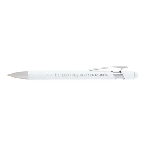 Gift Campaign Penna in alluminio riciclato con puntatore touch inchiostro blu> Penne Ecologiche|Penne In Metallo