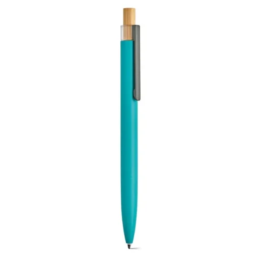 Gift Campaign Penna in alluminio riciclato rPET e bambù con inchiostro blu Dokumental®> Penne Ecologiche|Penne In Metallo