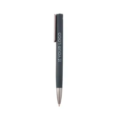Gift Campaign Penna in alluminio riciclato con clip argentata inchiostro blu></noscript> Penne Ecologiche|Penne In Metallo