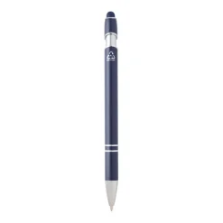 Gift Campaign Penna in alluminio riciclato con finitura argento inchiostro nero></noscript> Penne Ecologiche|Penne In Metallo