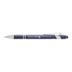 Gift Campaign Penna in alluminio riciclato con finitura argento inchiostro nero></noscript> Penne Ecologiche|Penne In Metallo