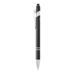Gift Campaign Penna in alluminio riciclato con finitura argento inchiostro nero></noscript> Penne Ecologiche|Penne In Metallo
