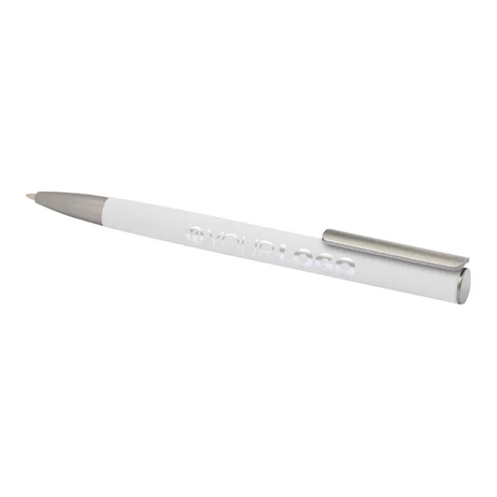 Gift Campaign Penna in alluminio riciclato con clip in plastica inchiostro nero> Penne Ecologiche|Penne In Metallo