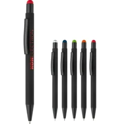 Gift Campaign Penna in metallo con gommino touch colorato e inchiostro blu></noscript> Penne In Metallo