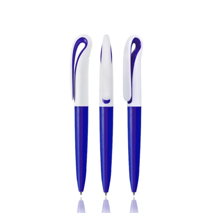 Gift Campaign Penna in plastica a forma di cigno in vari colori e inchiostro nero> Penne Di Plastica