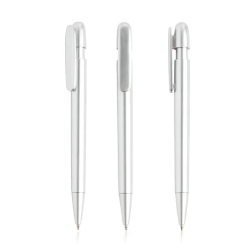 Gift Campaign Penna in plastica riciclata con clip larga con inchiostro blu> Penne Ecologiche|Penne Di Plastica