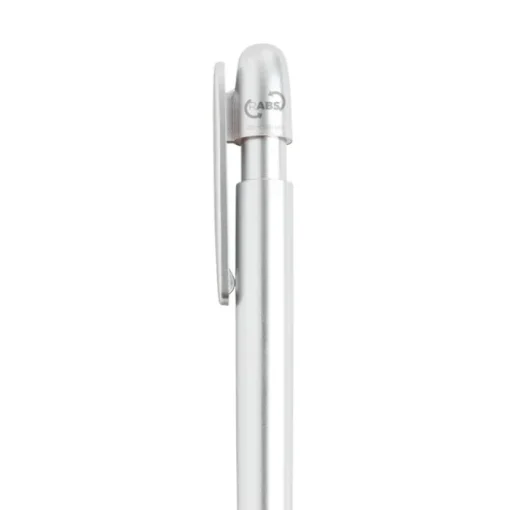 Gift Campaign Penna in plastica riciclata con clip larga con inchiostro blu> Penne Ecologiche|Penne Di Plastica