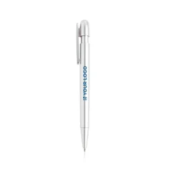 Gift Campaign Penna in plastica riciclata con clip larga con inchiostro blu></noscript> Penne Ecologiche|Penne Di Plastica