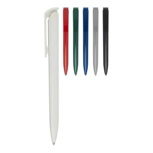 Gift Campaign Penna in plastica riciclata e punta in acciaio con inchiostro nero> Penne Di Plastica