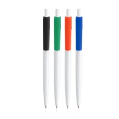 Gift Campaign Penna in plastica riciclata con clip larga colorata con inchiostro blu></noscript> Penne Ecologiche|Penne Di Plastica