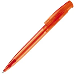 Gift Campaign Penna in plastica trasparente con inchiostro blu prodotta in Germania></noscript> Penne Di Plastica