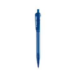 Gift Campaign Penna in plastica trasparente con originale clip e inchiostro blu></noscript> Penne Di Plastica