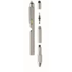 Gift Campaign Penna multiuso in acciaio con sistema twist ed inchiostro blu></noscript> Altri Attrezzi|Penne In Metallo
