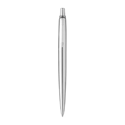 Gift Campaign Penna promozionale con inchiostro blu Parker Jotter Inox> Penne In Metallo
