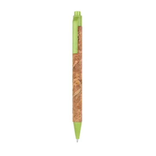 Gift Campaign Penna promozionale in sughero e fibra di grano inchiostro blu Suber> Penne Ecologiche