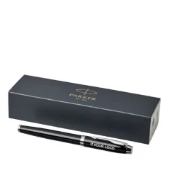 Gift Campaign Penna stilografica con logo inchiostro blu in metallo Parker IM Silver></noscript> Penne In Metallo