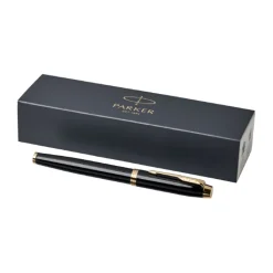 Gift Campaign Penna stilografica personalizzata inchiostro blu Parker IM Gold></noscript> Penne In Metallo