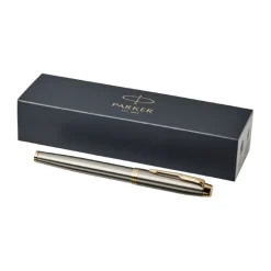 Gift Campaign Penna stilografica personalizzata inchiostro blu Parker IM Gold></noscript> Penne In Metallo