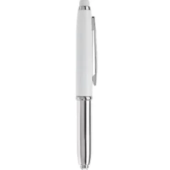 Gift Campaign Penna touch cromata con cappuccio, luce a LED e inchiostro blu></noscript> Penne In Metallo