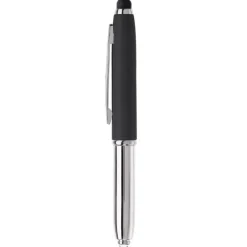 Gift Campaign Penna touch cromata con cappuccio, luce a LED e inchiostro blu></noscript> Penne In Metallo