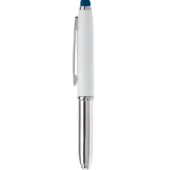 Gift Campaign Penna touch cromata con cappuccio, luce a LED e inchiostro blu></noscript> Penne In Metallo