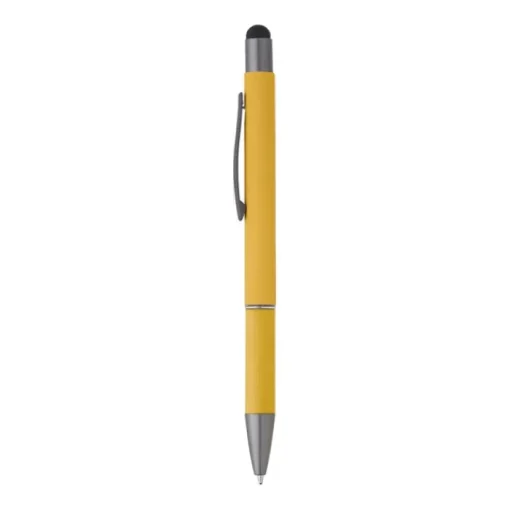 Gift Campaign Penna touch in alluminio con impugnatura in carta ed inchiostro blu> Penne In Metallo