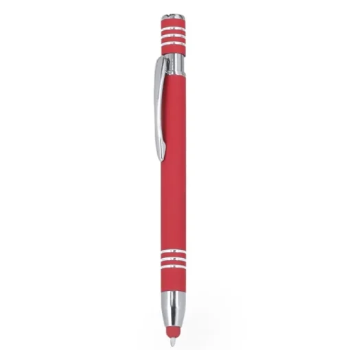 Gift Campaign Penna touch in alluminio con meccanismo a pulsante e finitura gommata> Penne In Metallo