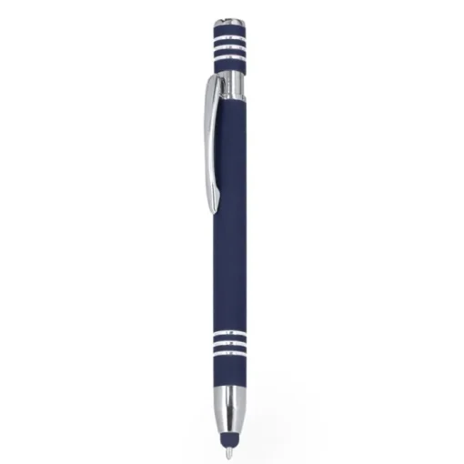 Gift Campaign Penna touch in alluminio con meccanismo a pulsante e finitura gommata> Penne In Metallo