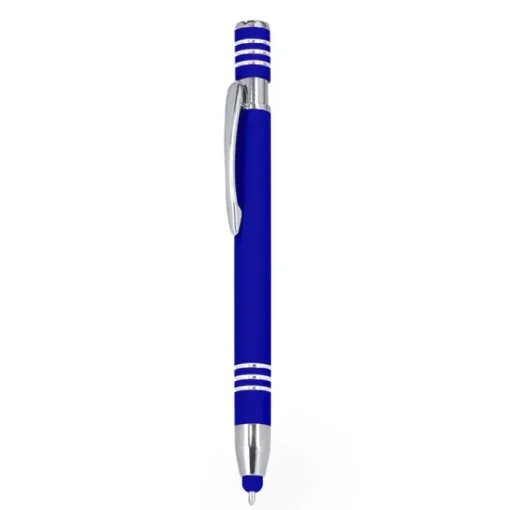 Gift Campaign Penna touch in alluminio con meccanismo a pulsante e finitura gommata> Penne In Metallo