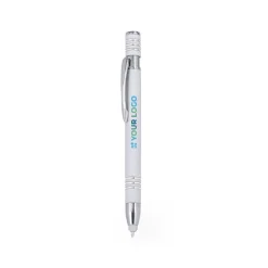 Gift Campaign Penna touch in alluminio con meccanismo a pulsante e finitura gommata></noscript> Penne In Metallo