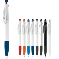 Gift Campaign Penna touch in plastica con impugnatura colorata e inchiostro blu></noscript> Penne Di Plastica