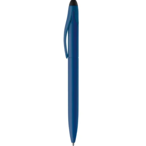 Gift Campaign Penna touch in plastica con meccanismo a rotazione e inchiostro blu> Penne Di Plastica