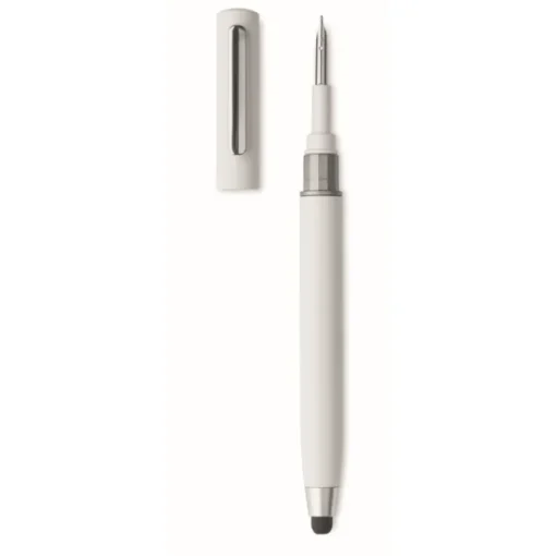 Gift Campaign Penna touch screen con inchiostro blu e kit per pulire auricolari> Penne Di Plastica
