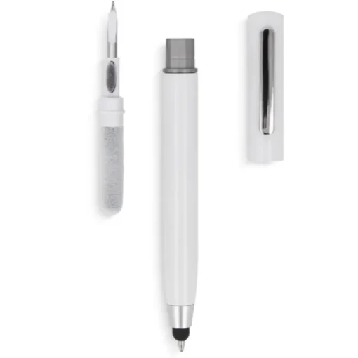 Gift Campaign Penna touchscreen con kit di pulizia elettronica e inchiostro blu> Penne Di Plastica