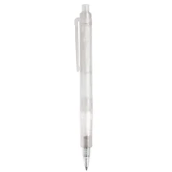 Gift Campaign Penna trasparente realizzata con una bioplastica e inchiostro blu> Penne Ecologiche|Penne Di Plastica