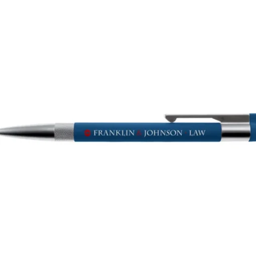 Gift Campaign Penna USB con logo in metallo cromato opaco LUX> Gadget Per L'Ufficio